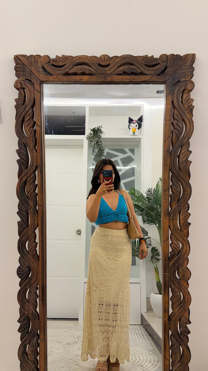 6 Pinterest Crochet Skirt 24-28 waist/l: 34