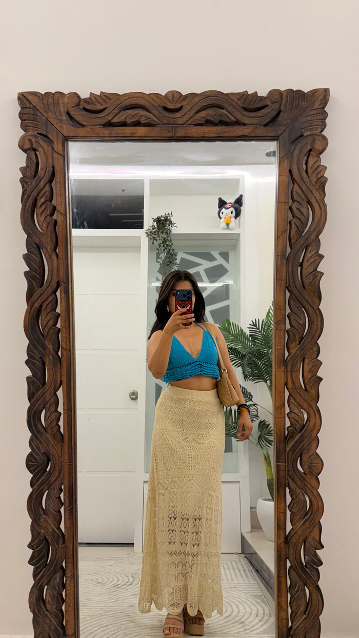 6 Pinterest Crochet Skirt 24-28 waist/l: 34