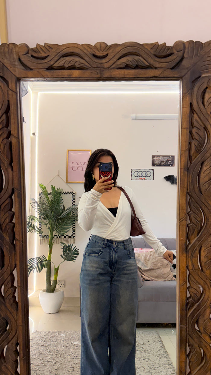 63 cute wrap around bodysuit 34-38 bust