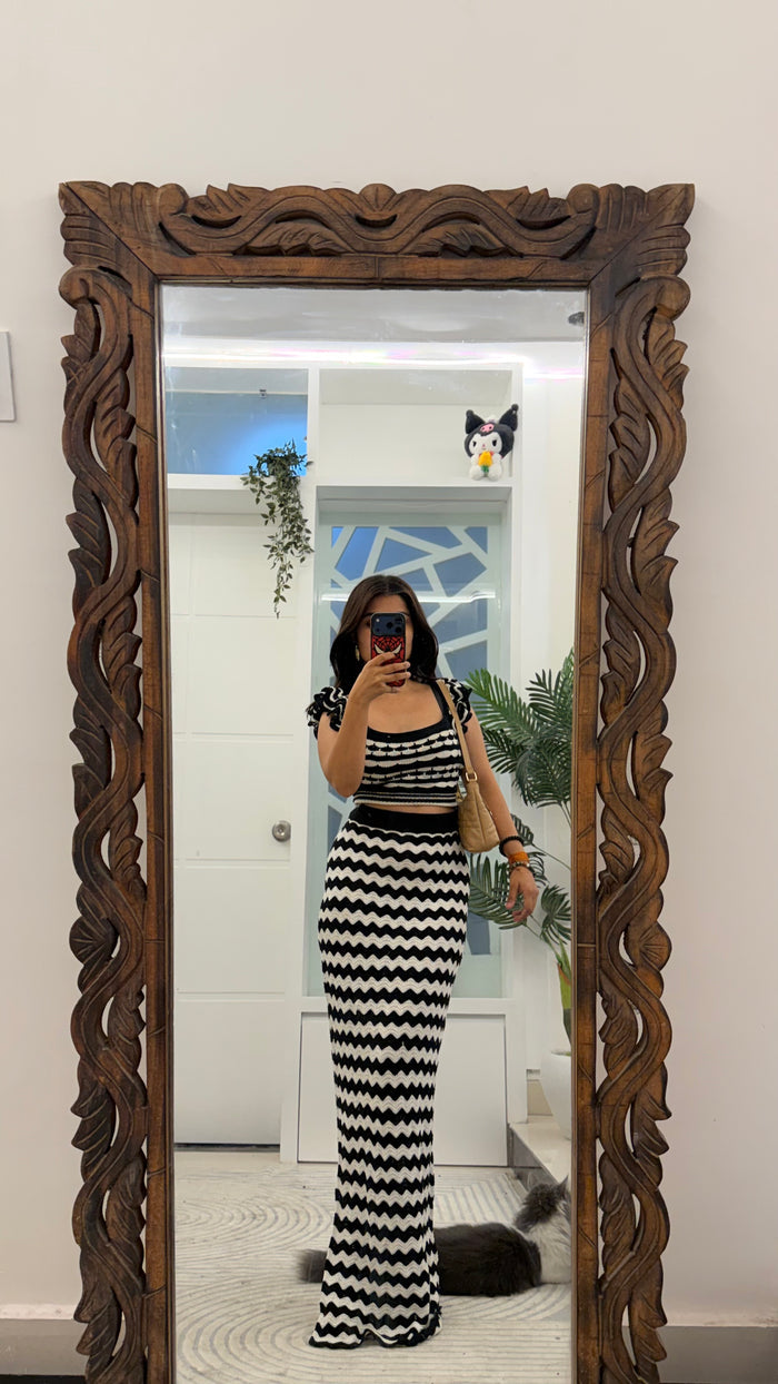 65 Summer crochet skirt 32-36 waist/l: 45