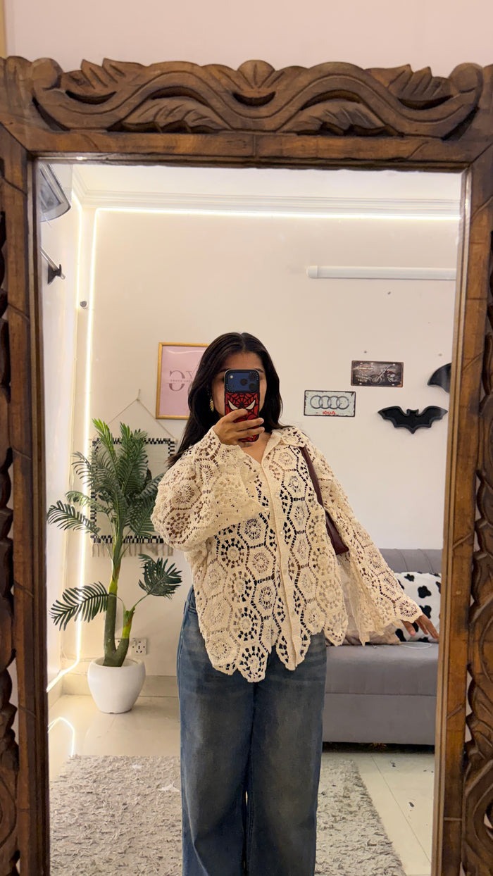 68 Cute retro top L-XL
