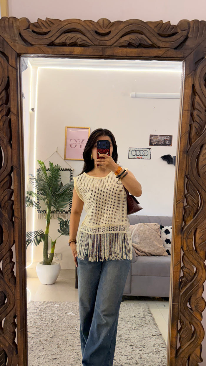 69 cute retro top M