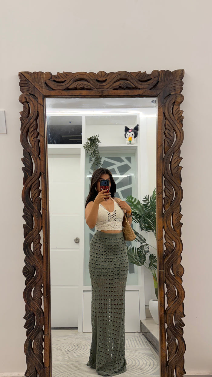 7 Pinterest Crochet Skirt 30-34 waist/l: 44