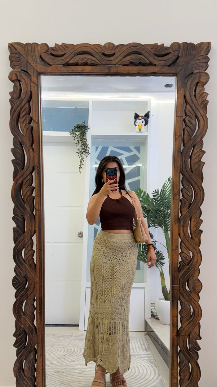 71 Summer crochet Skirt 26-30 waist/l: 34
