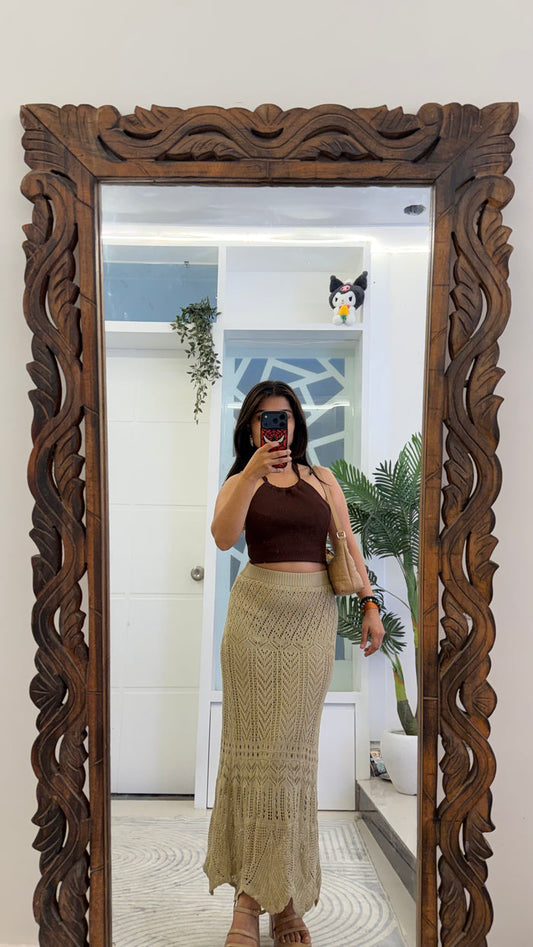 71 Summer crochet Skirt 26-30 waist/l: 34
