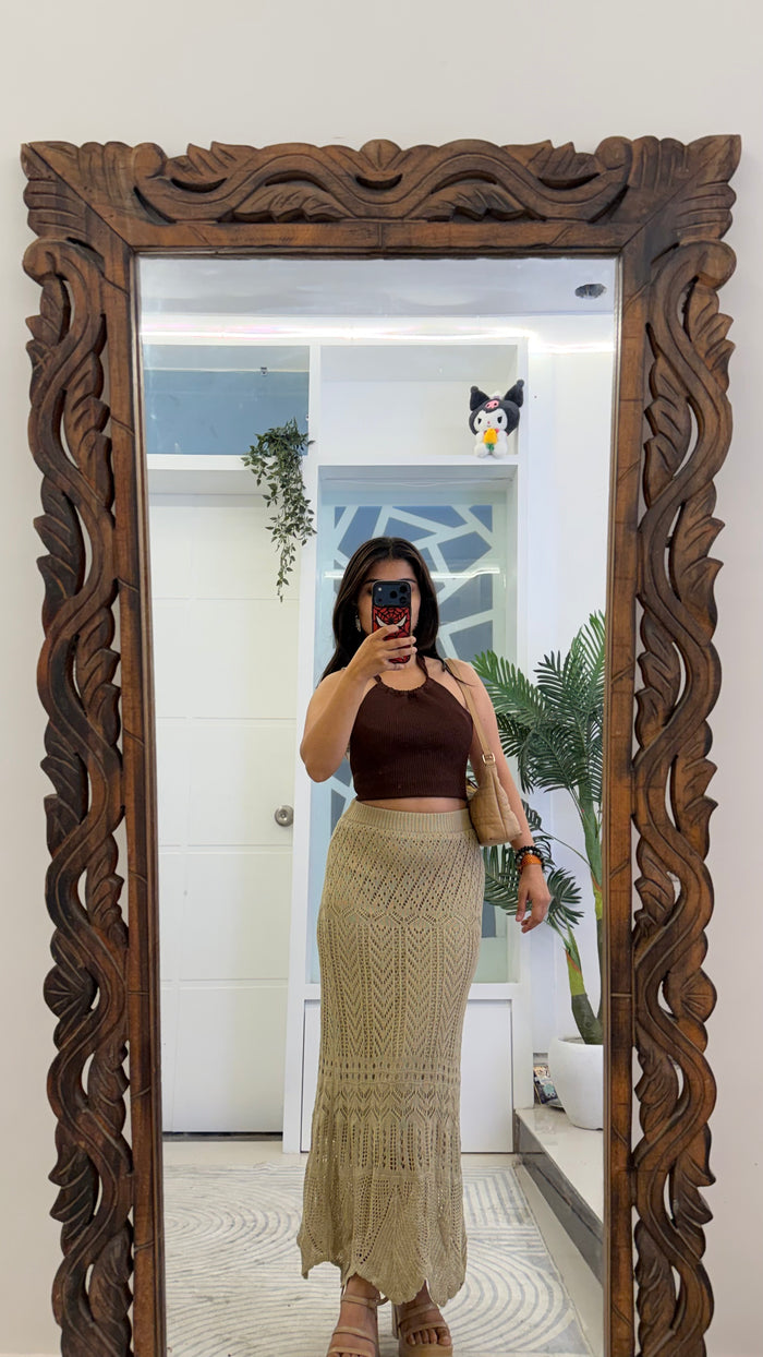 71 Summer crochet Skirt 26-30 waist/l: 34