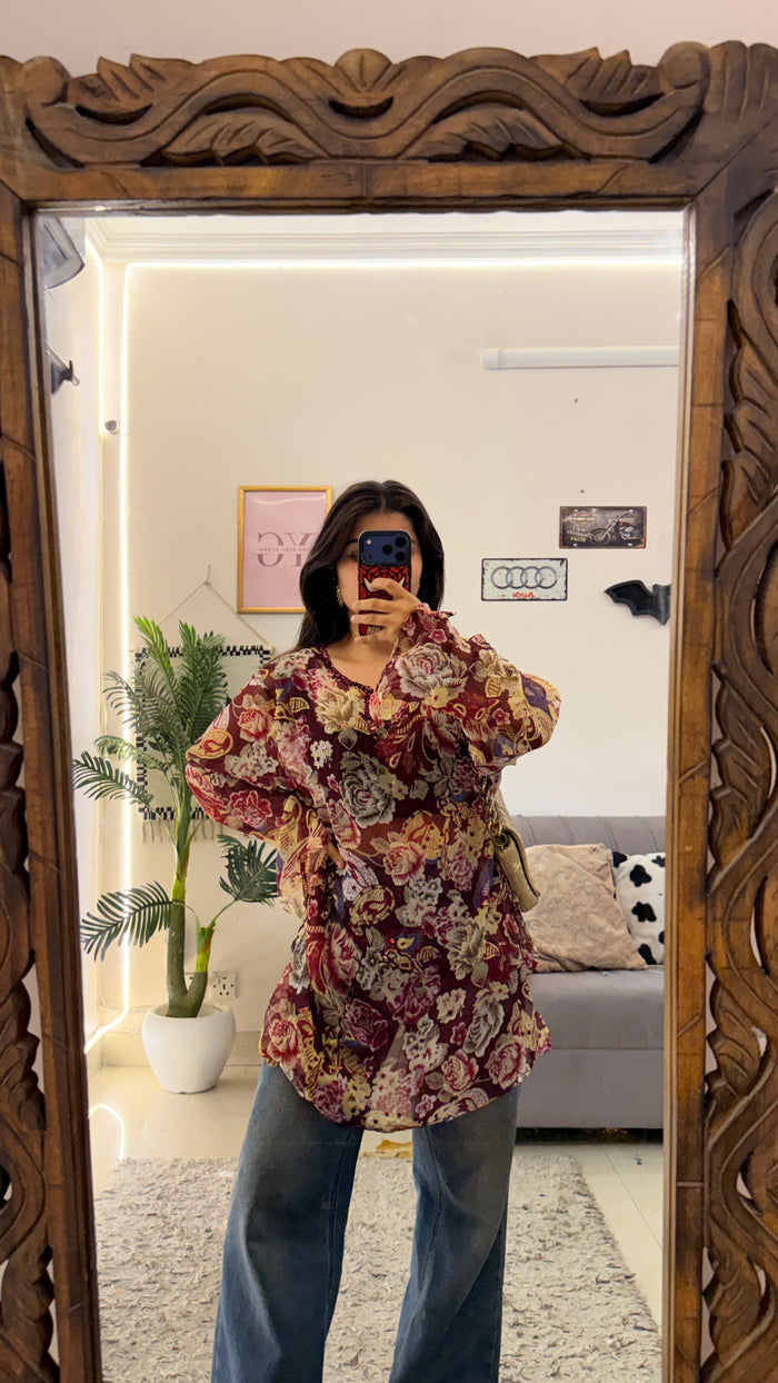 71 Y2K kurti m-l