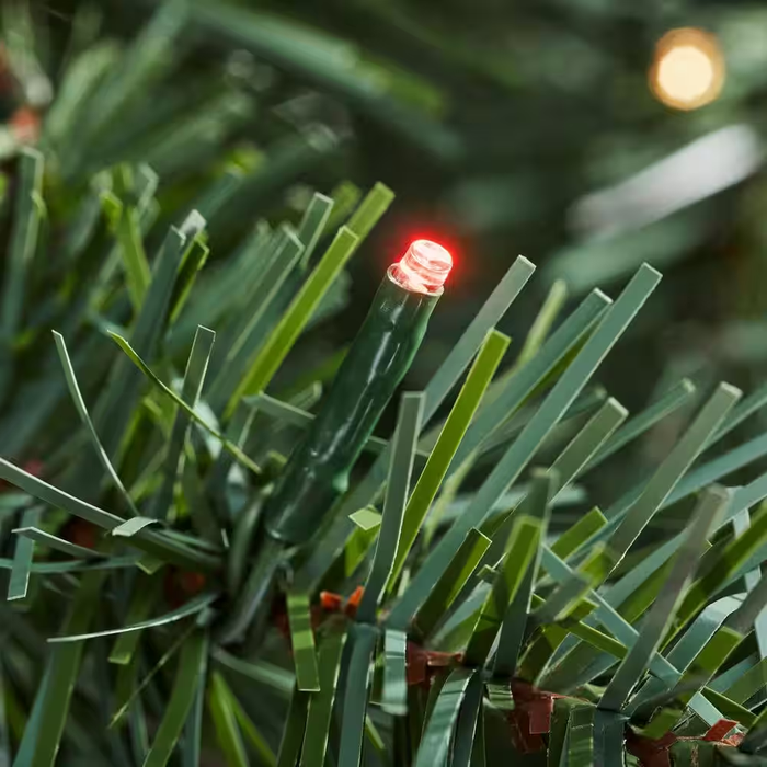 7.5 ft. Pre-Lit LED Brookside Pine Artificial Christmas Tree