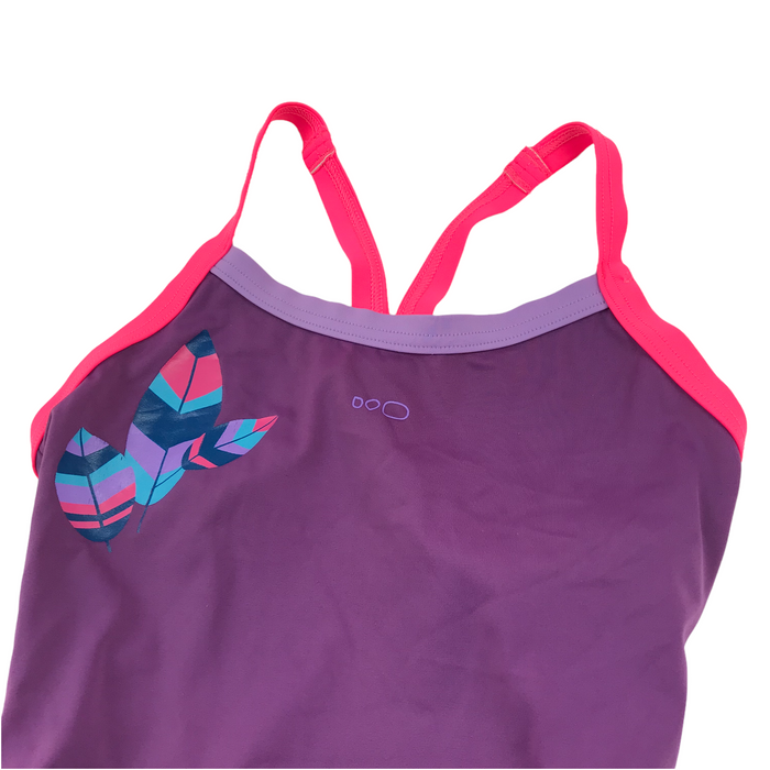 8-9 years purple swimsuit