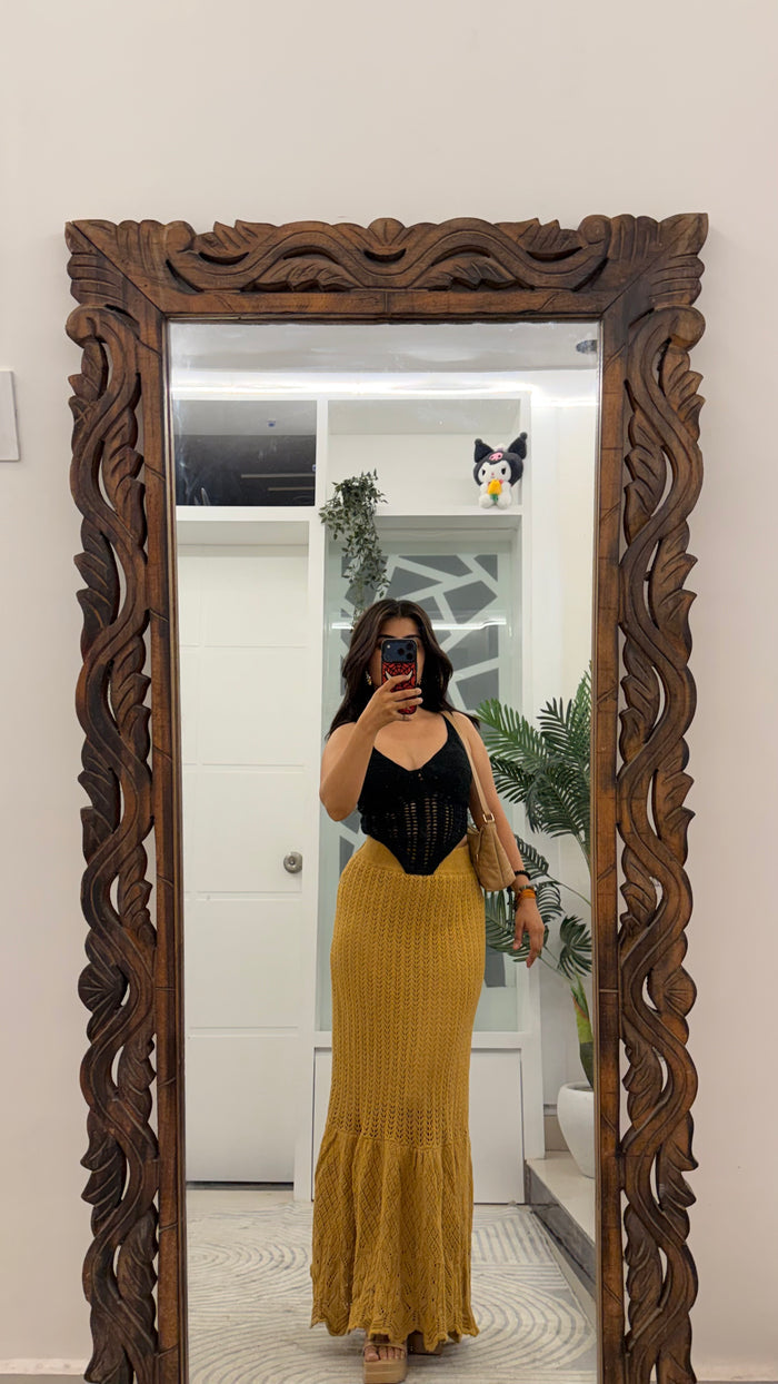 8 Pinterest Crochet Skirt 26-30 waist/l: 37