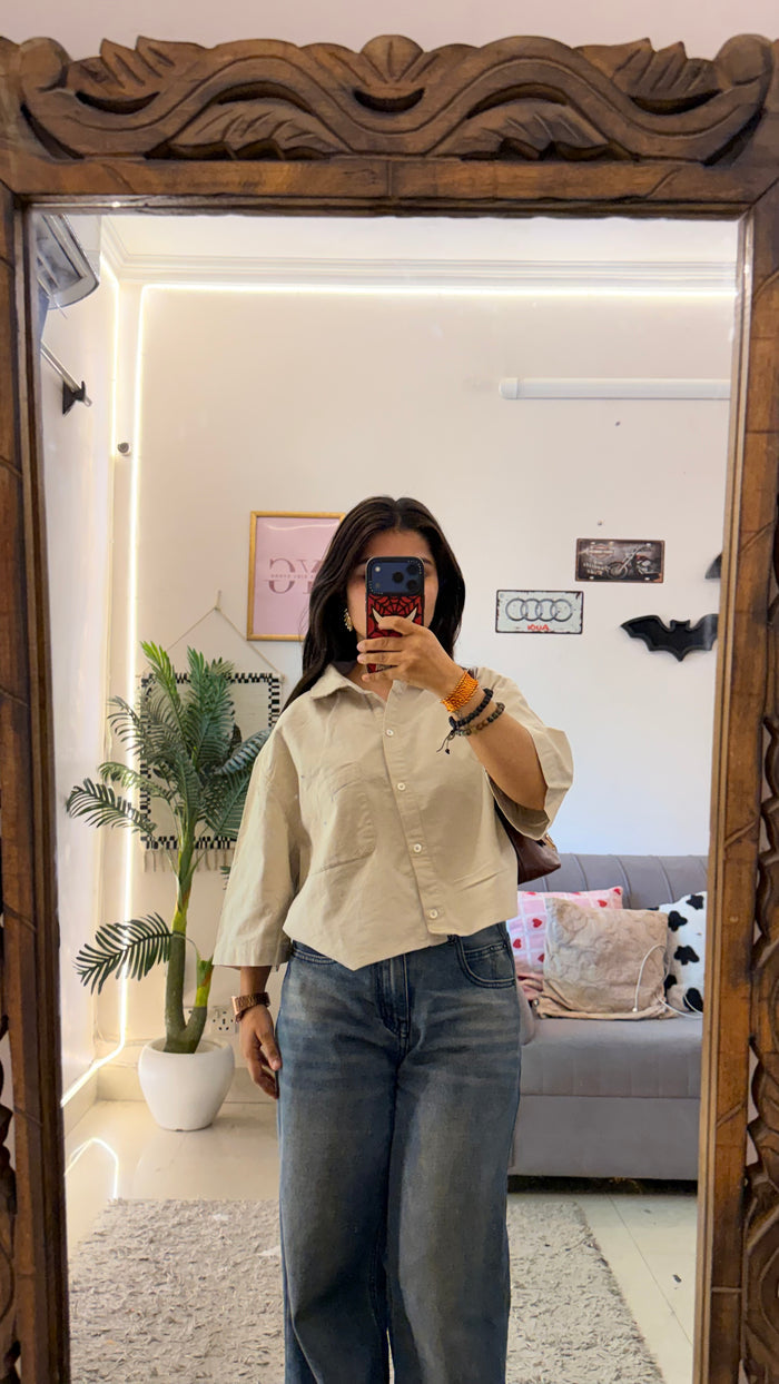 88’ crop shirt S-M
