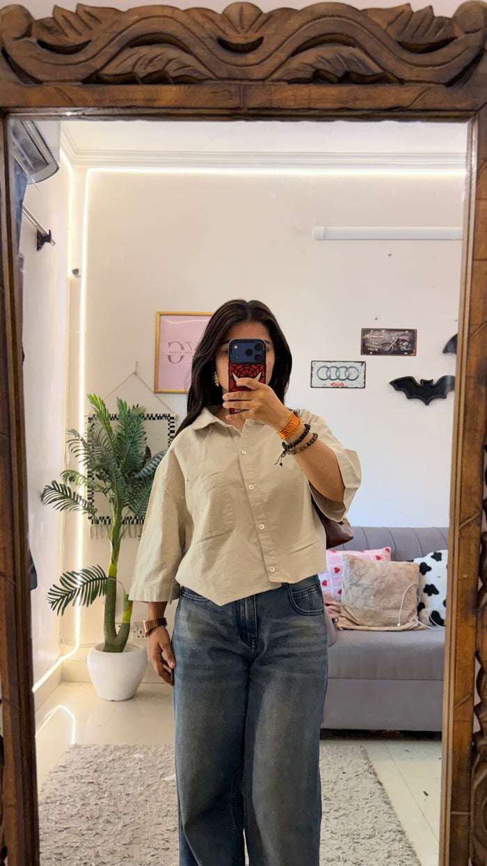 88’ crop shirt S-M