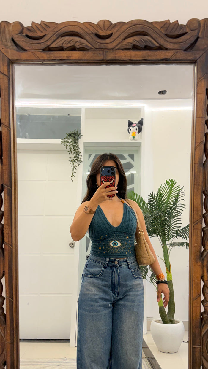 91 summer top 32-35 bust