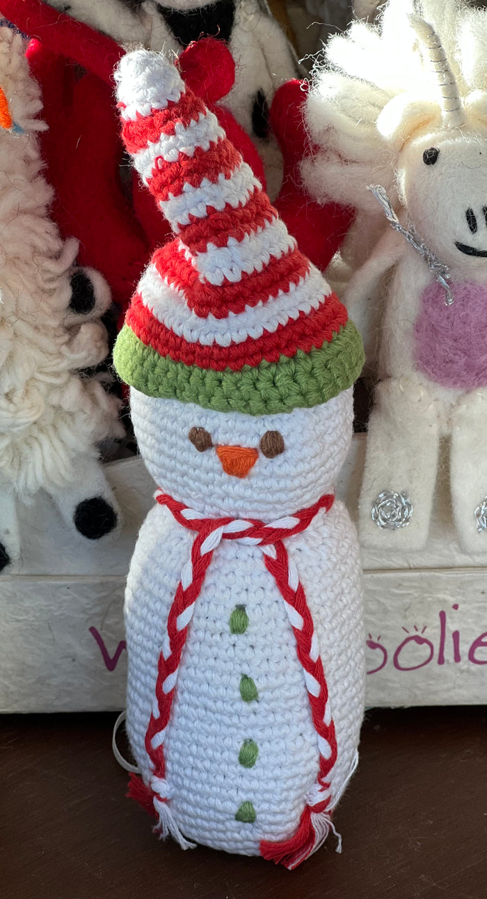Snowman Rattle