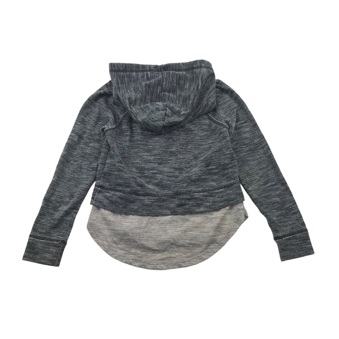 Abercrombie & Fitch 11 years grey layered hoodie