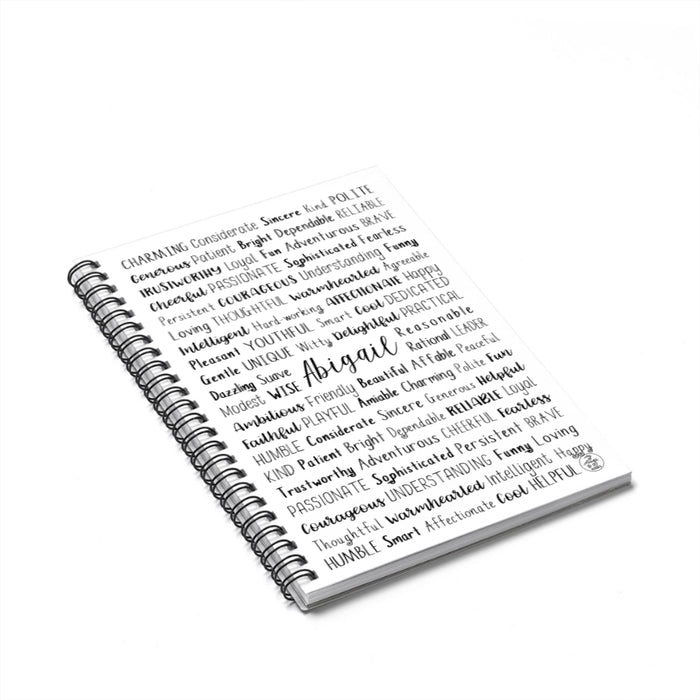 Abigail Spiral Notebook