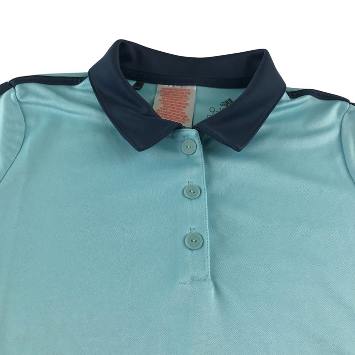 Adidas 9-10 years blue sport polo