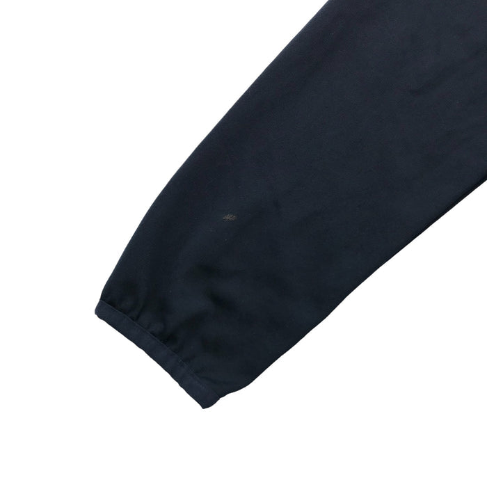 Adidas 9-10 years navy zipped tracksuit sweatshirt