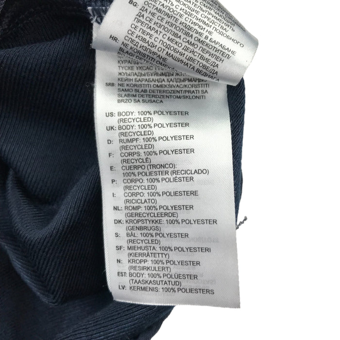 Adidas 9-10 years navy zipped tracksuit sweatshirt