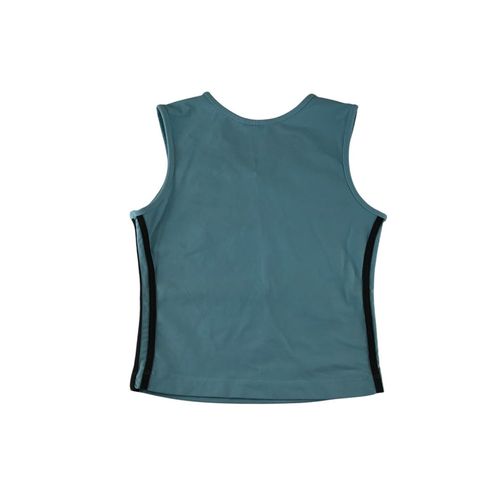 Adidas women's M blue sports tank top