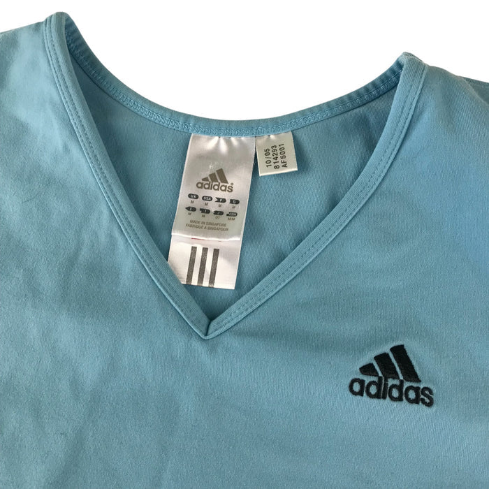 Adidas women's M blue sports tank top
