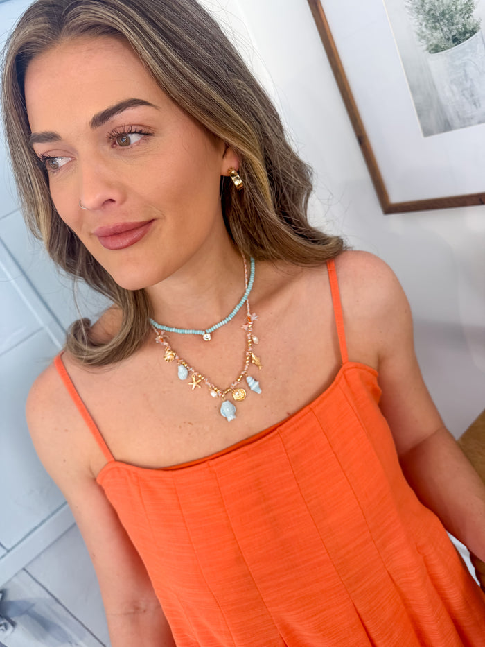 Judson & Company Adjustable Twine Sea Necklace – women's jewelry - necklace
