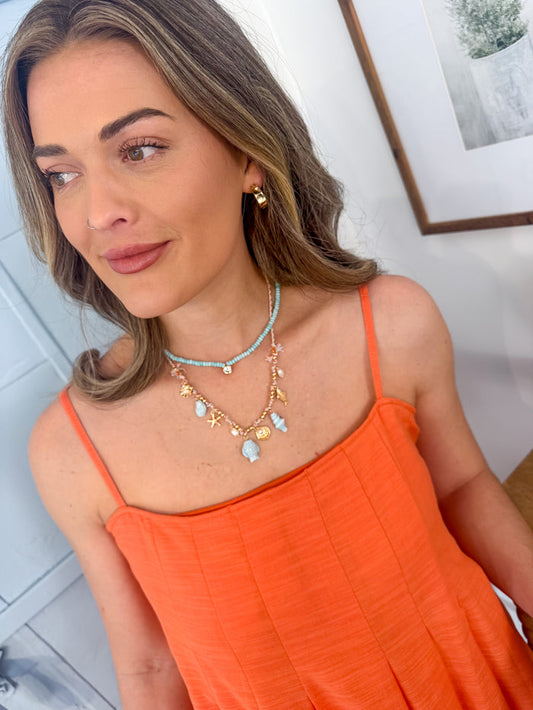 Judson & Company Adjustable Twine Sea Necklace – women's jewelry - necklace