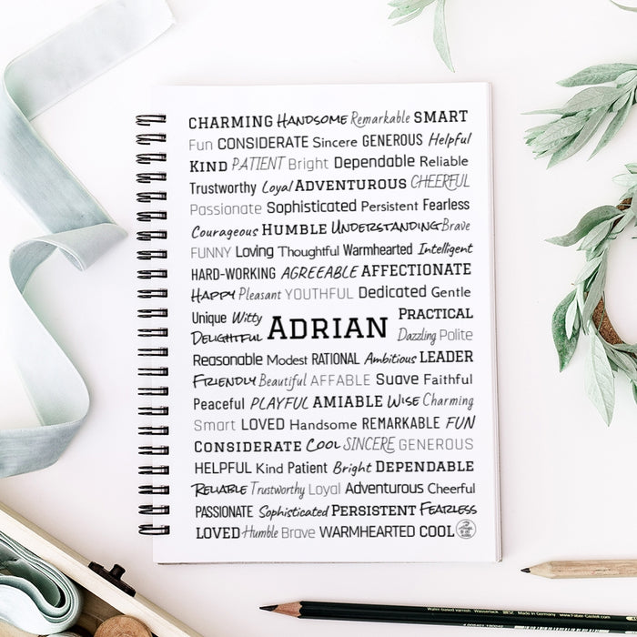 Adrian Spiral Notebook