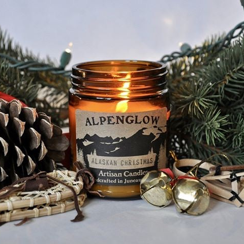 Alaskan Christmas Candle