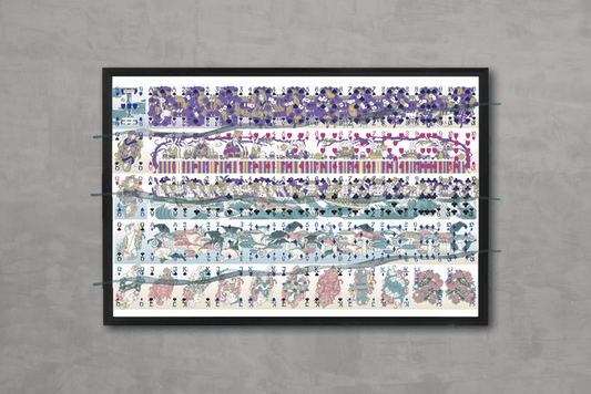 Alice's Adventures in Wonderland Playing Cards - Uncut Sheet