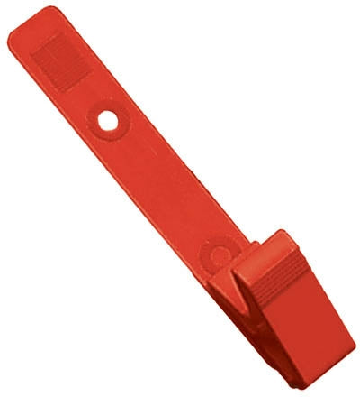 All-Plastic Strap Clip with Delrin Strap, Qty = 100