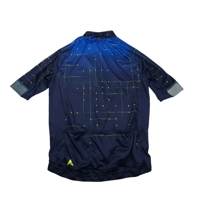 Altura men's M blue short sleeve cycling top