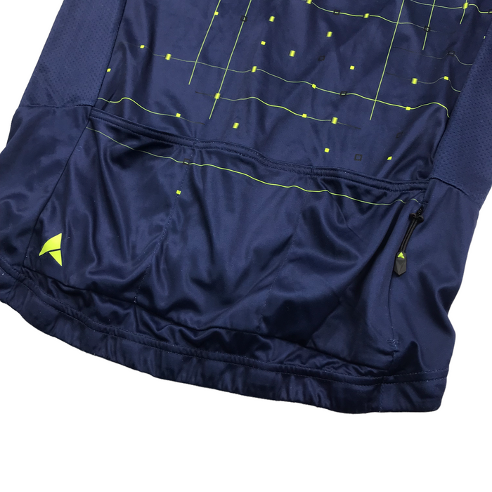 Altura men's M blue short sleeve cycling top
