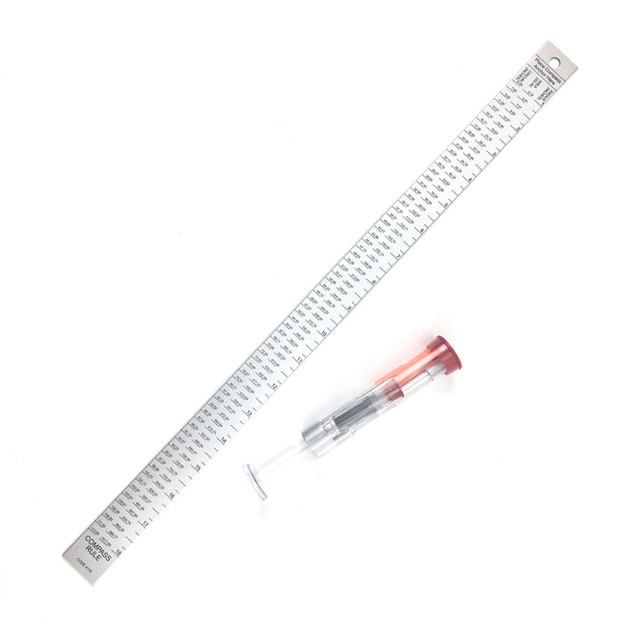 Alumicolor 18 inch Compass Ruler - by Alumicolor - K. A. Artist Shop