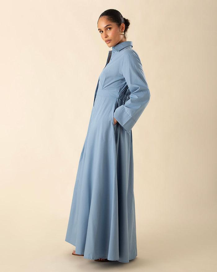 Amalfi Dress Blue