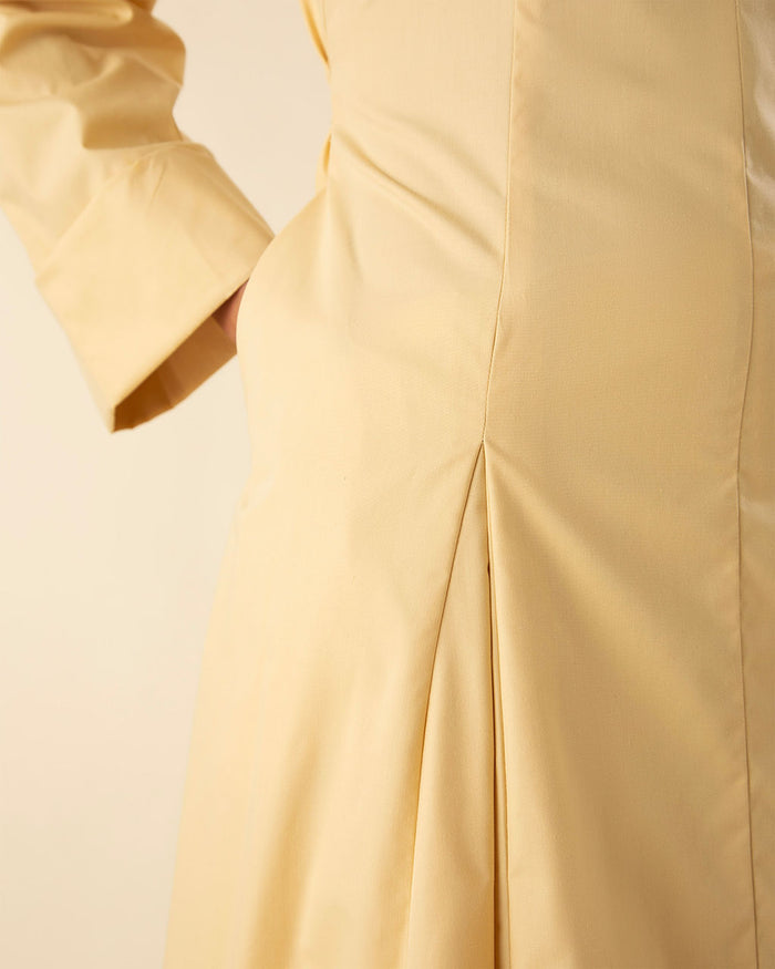 Amalfi Dress Butter Yellow