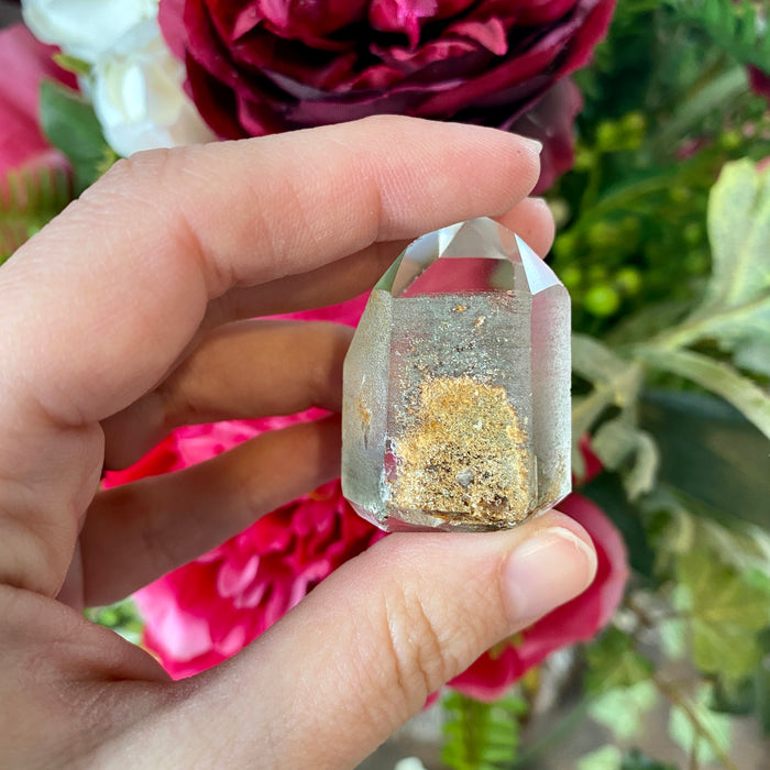 Amphibole Quartz Crystal