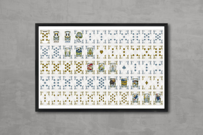 Andersen's Fairy Tales Playing Cards - Uncut Sheet