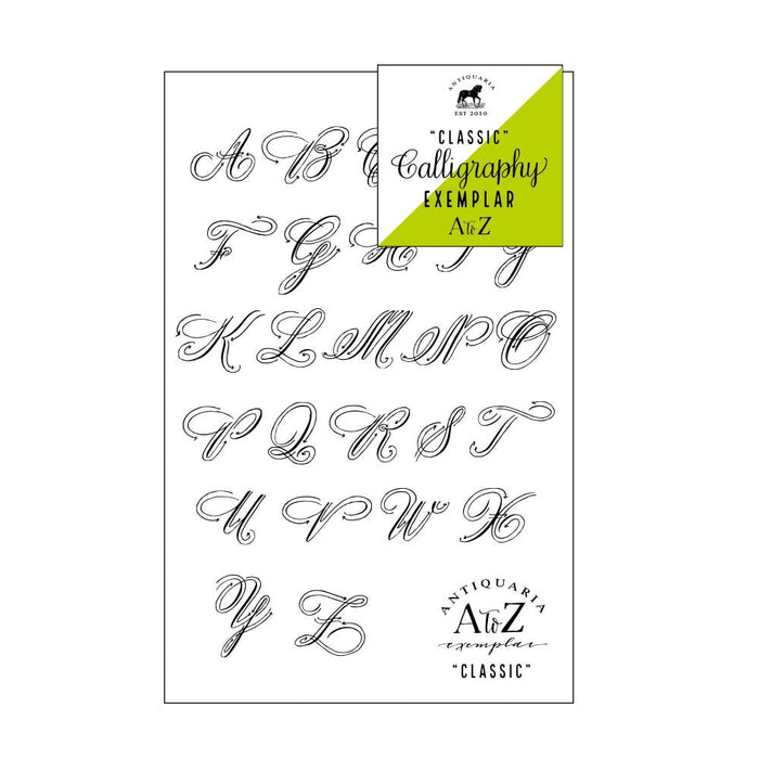 Antiquaria Classic Calligraphy Exemplar - by Antiquaria - K. A. Artist Shop