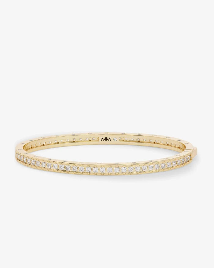 Ashely Pave Cuff 4mm