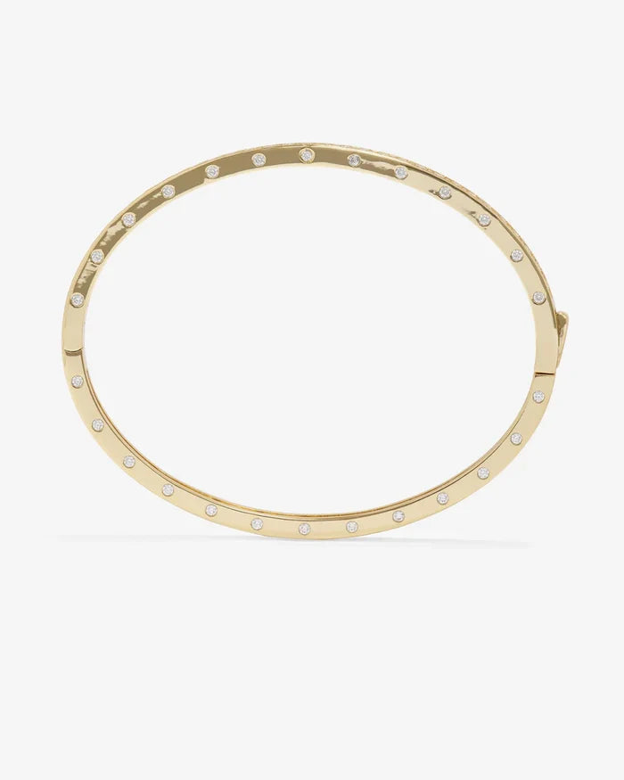 Ashely Pave Cuff 4mm