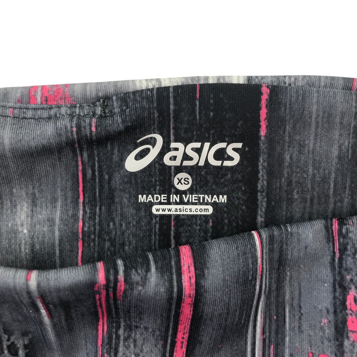Asics size XS grey and pink sport leggings