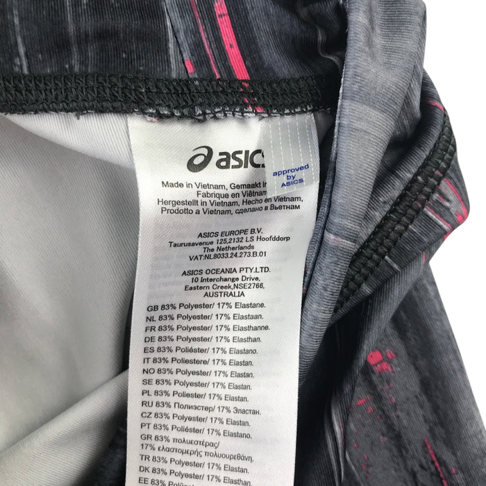 Asics size XS grey and pink sport leggings