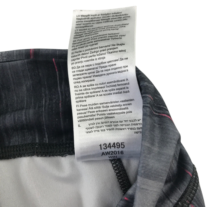 Asics size XS grey and pink sport leggings