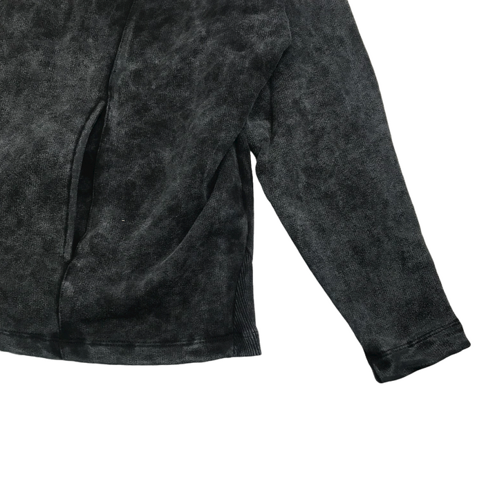ASOS adult M charcoal grey zipped sweater