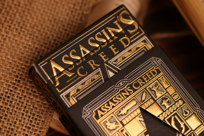 Assassin's Creed Legacy Playing Cards - BLACK HIDDEN BLADE Edition