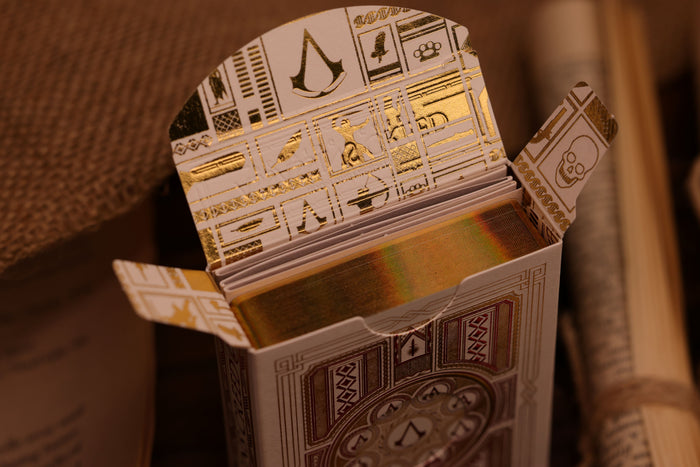 Assassin's Creed Legacy Playing Cards - WHITE SIGNATURE Edition