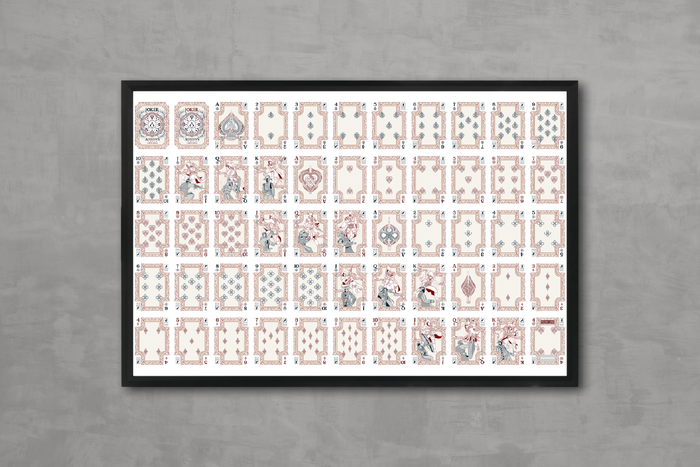 Assassin's Creed Legacy Ver. II Playing Cards - Uncut Sheet