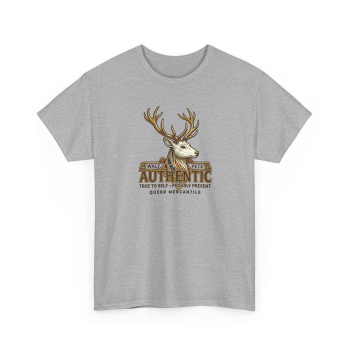 Authentic Pride T-Shirt | True To Self & Proudly Present LGBTQ Identity Graphic Tee