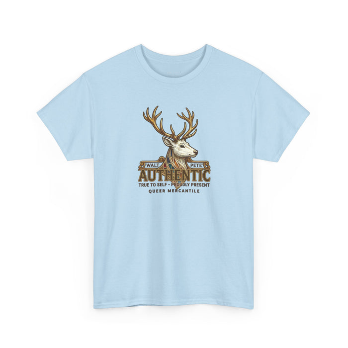 Authentic Pride T-Shirt | True To Self & Proudly Present LGBTQ Identity Graphic Tee
